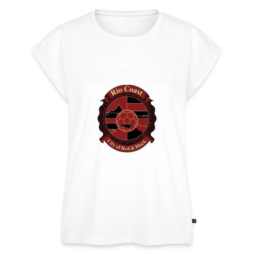 Flamengo Rio Coast T Shirt, Football Pride Gift - Women's Premium Roll Up Sleeve T-Shirt