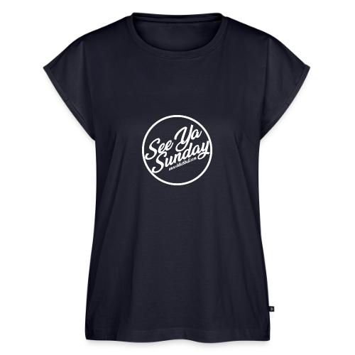 see you white - Women's Premium Roll Up Sleeve T-Shirt