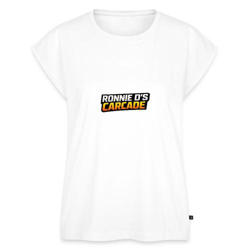 Carcadelogomain - Women's Premium Roll Up Sleeve T-Shirt