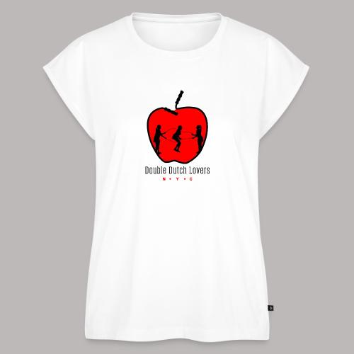 Double Dutch Lovers NYC - Women's Premium Roll Up Sleeve T-Shirt