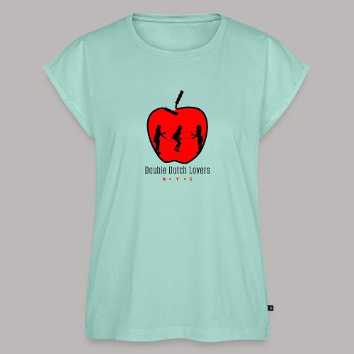 Double Dutch Lovers NYC - Women's Premium Roll Up Sleeve T-Shirt