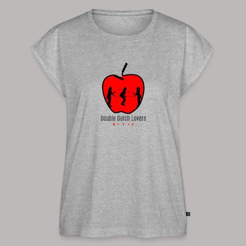 Double Dutch Lovers NYC - Women's Premium Roll Up Sleeve T-Shirt