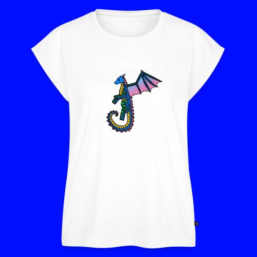 Sapphire - Women's Premium Roll Up Sleeve T-Shirt