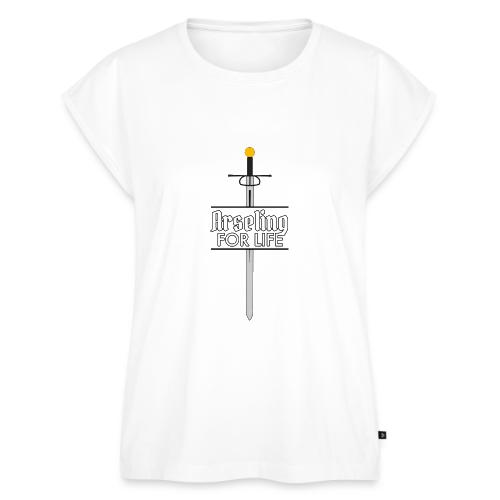Arseling For Life - Women's Premium Roll Up Sleeve T-Shirt