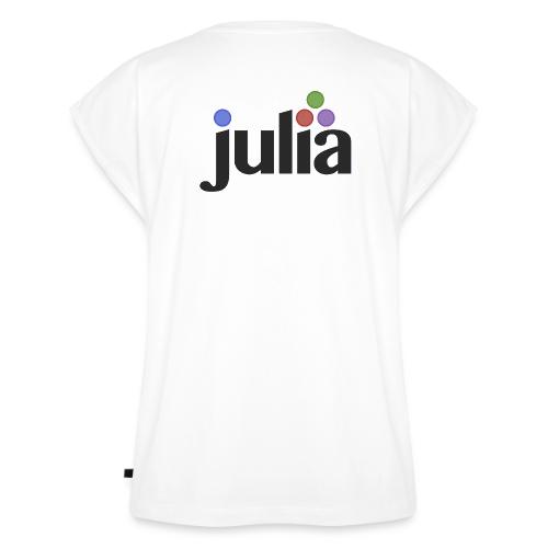Official Julia Logo - Women's Premium Roll Up Sleeve T-Shirt