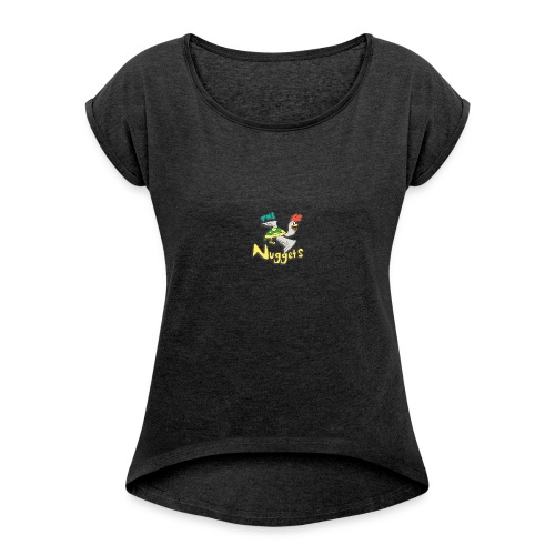 The Nuggets - Women's Roll Cuff T-Shirt