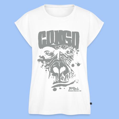 Congo - Women's Premium Roll Up Sleeve T-Shirt
