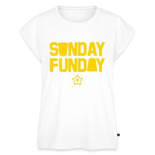 sunfun - Women's Premium Roll Up Sleeve T-Shirt