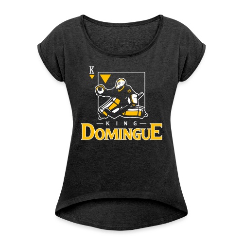 King Domingue - Women's Roll Cuff T-Shirt
