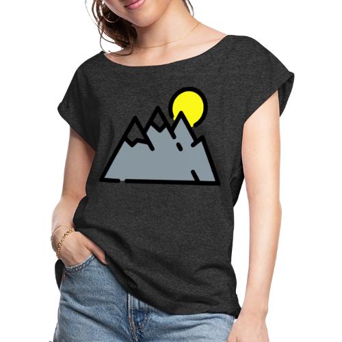 The High Mountains - Women's Roll Cuff T-Shirt
