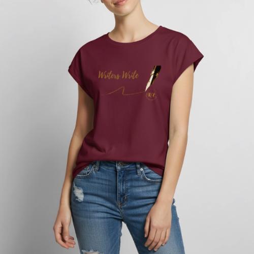 Writers Write - Women's Premium Roll Up Sleeve T-Shirt