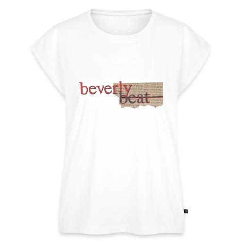BevBeat Shirt 90210 01 - Women's Premium Roll Up Sleeve T-Shirt