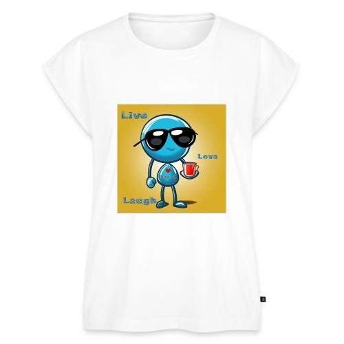 Live. Laugh. Love - Women's Premium Roll Up Sleeve T-Shirt