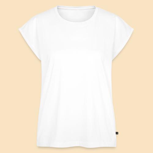 DON white - Women's Premium Roll Up Sleeve T-Shirt