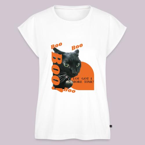 Boo KIT - Women's Premium Roll Up Sleeve T-Shirt