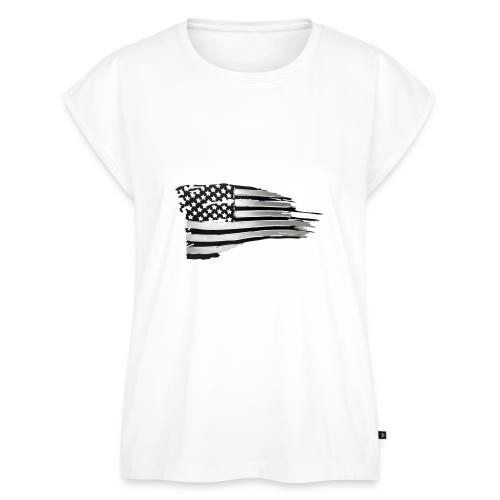 1776 GUNS NOT TAKING MY GUNS - Women's Premium Roll Up Sleeve T-Shirt