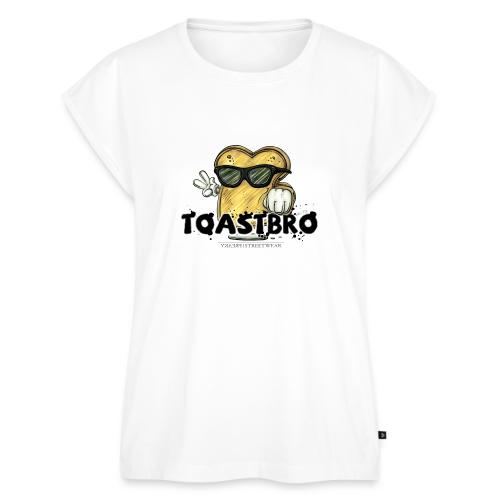 Toastbro - Women's Premium Roll Up Sleeve T-Shirt