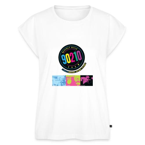 Zoom slide Shirt 90210 01 - Women's Premium Roll Up Sleeve T-Shirt