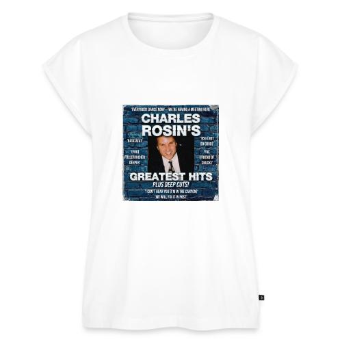 Charles Rosin's Greatest Hits - Women's Premium Roll Up Sleeve T-Shirt