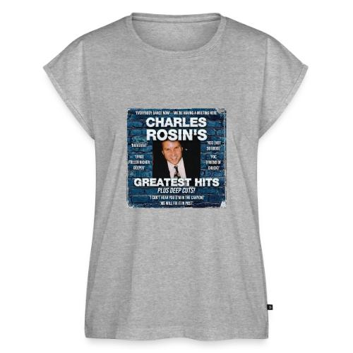 Charles Rosin's Greatest Hits - Women's Premium Roll Up Sleeve T-Shirt