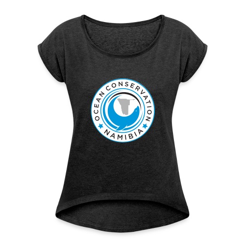OCN Logo - Women's Roll Cuff T-Shirt