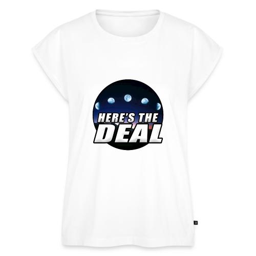Here's the Deal OFFICIAL - Women's Premium Roll Up Sleeve T-Shirt