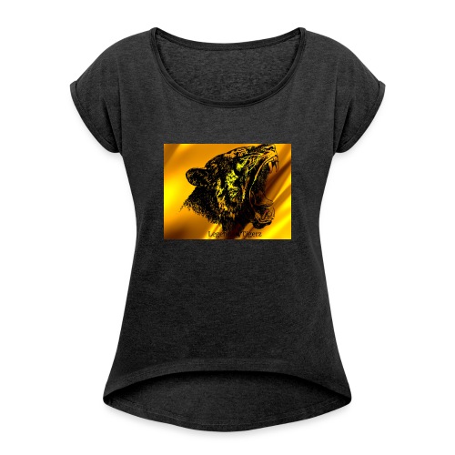 GoldenTigerz - Women's Roll Cuff T-Shirt