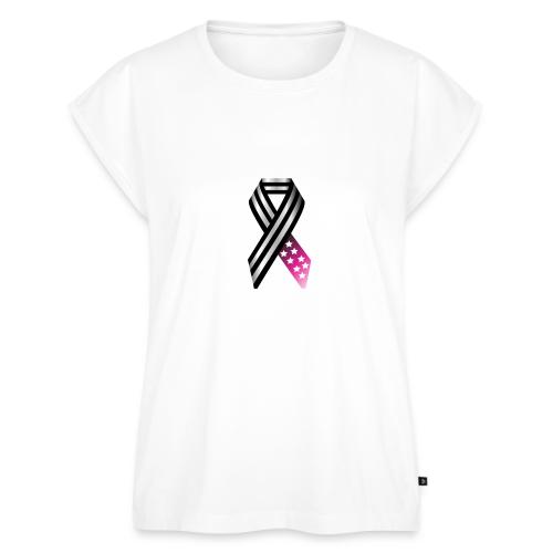 I Only Miss You When I Breathe 2 jpg - Women's Premium Roll Up Sleeve T-Shirt