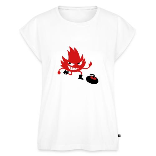 Leif Curling - Women's Premium Roll Up Sleeve T-Shirt