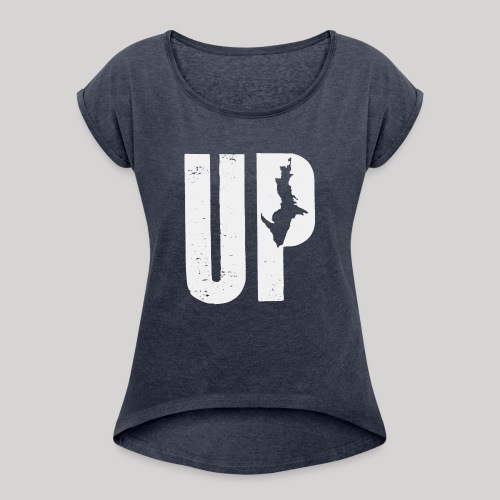 UP MI - Women's Roll Cuff T-Shirt