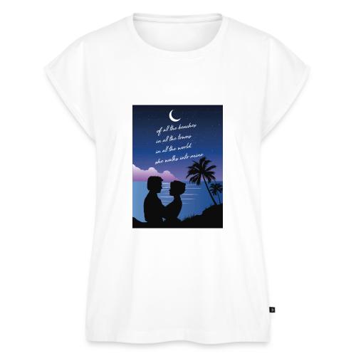 Kelly & Dylan Shirt - Women's Premium Roll Up Sleeve T-Shirt