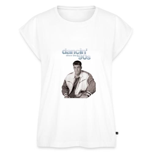 Dancin' Since The '90s - Women's Premium Roll Up Sleeve T-Shirt