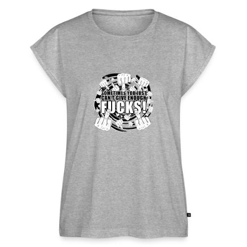 Not enough fucks given! - Women's Premium Roll Up Sleeve T-Shirt