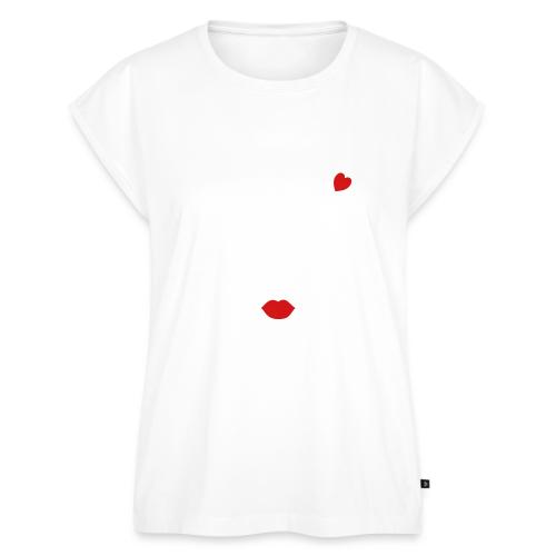 Everybody Loves A Black Girl - Version 2 Reverse - Women's Premium Roll Up Sleeve T-Shirt