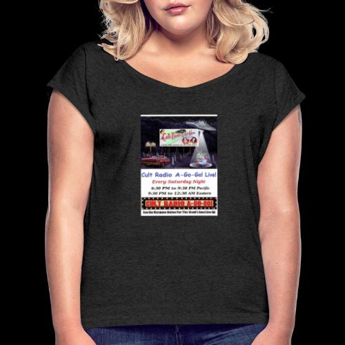 CRAGG Bulletin - Women's Roll Cuff T-Shirt
