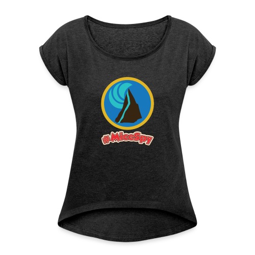 Splash Mountain Explorer Badge - Women's Roll Cuff T-Shirt