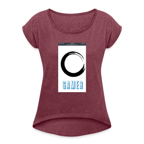 Caedens merch store - Women's Roll Cuff T-Shirt