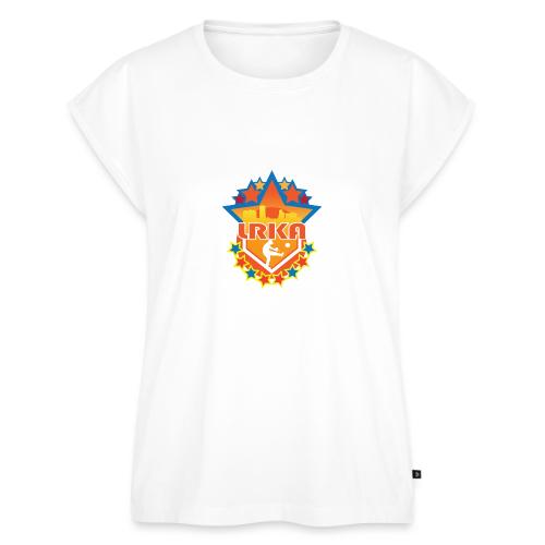 LRKA Orange Star Logo - Women's Premium Roll Up Sleeve T-Shirt