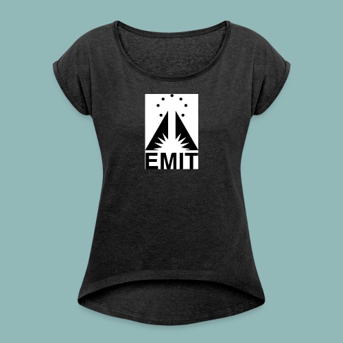 emit productions - Women's Roll Cuff T-Shirt