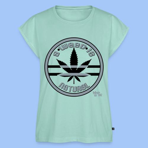 aweedis - Women's Premium Roll Up Sleeve T-Shirt