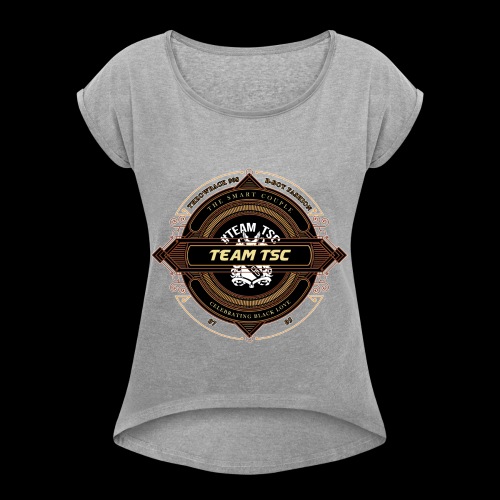 Design 9 - Women's Roll Cuff T-Shirt