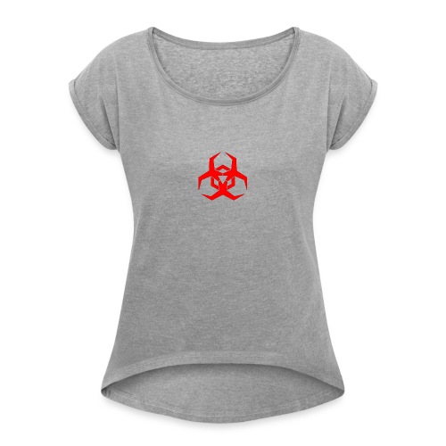 HazardMartyMerch - Women's Roll Cuff T-Shirt