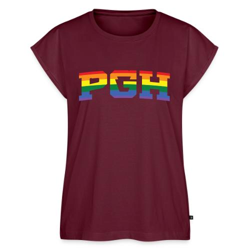 pgh_pride - Women's Premium Roll Up Sleeve T-Shirt