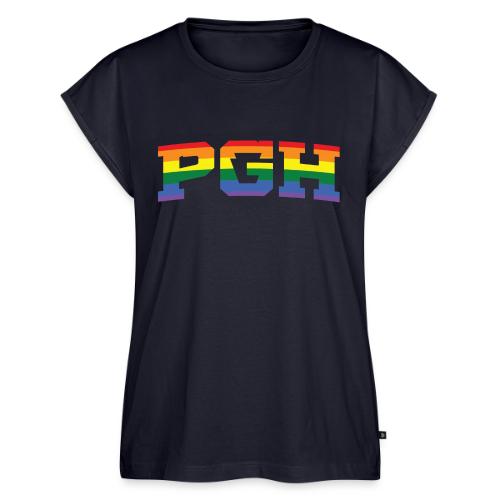 pgh_pride - Women's Premium Roll Up Sleeve T-Shirt