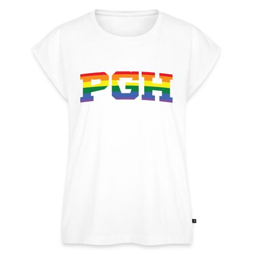 pgh_pride - Women's Premium Roll Up Sleeve T-Shirt