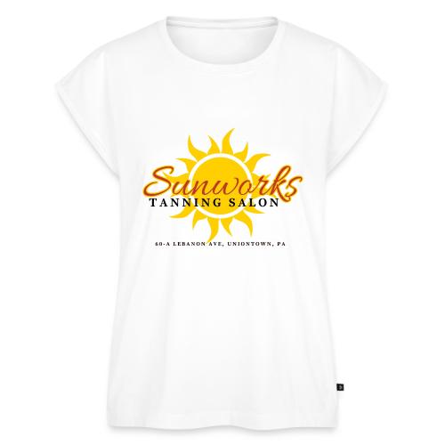 Bright and Sunny - Women's Premium Roll Up Sleeve T-Shirt