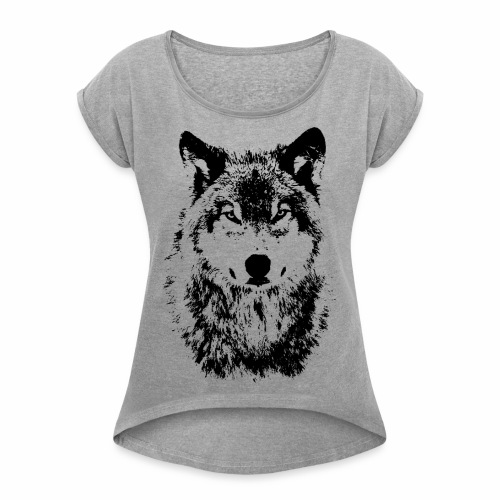 Cool OnePleasure Bad Wolf Leader Look Gift Ideas - Women's Roll Cuff T-Shirt