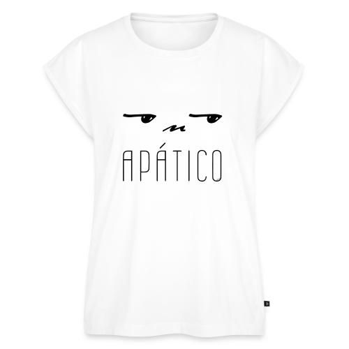 Apático - Women's Premium Roll Up Sleeve T-Shirt