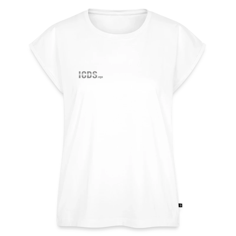 ICDSngo STEMcamp 01A - Women's Roll Cuff T-Shirt
