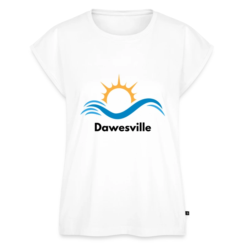 Dawesville shirt - Women's Roll Cuff T-Shirt